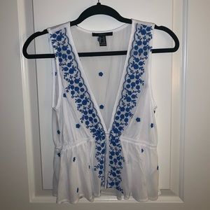 Forever 21 - White Top - Size M